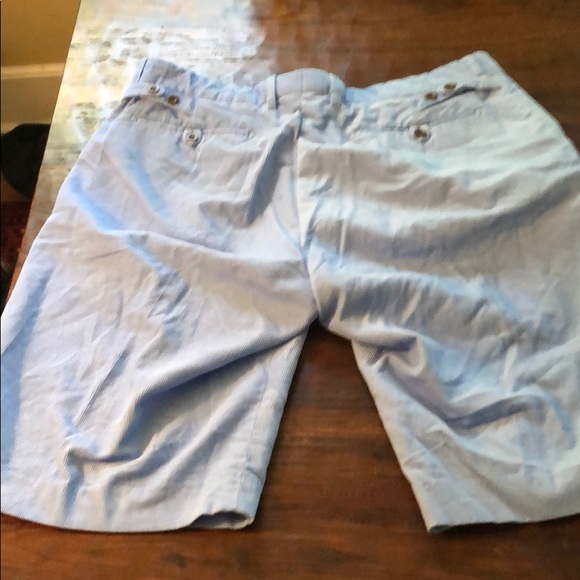 Ralph Lauren baby blue corduroy shorts - Picture 2 of 3